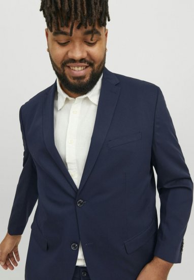 Jack & Jones FRANCO Blazer Dark Navy - Habitter og blazere - Habitter og jakkesæt i store størrelser