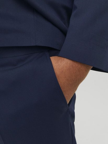 Jack & Jones FRANCO Suit Pants Dark Navy - Habitter og blazere - Habitter og jakkesæt i store størrelser