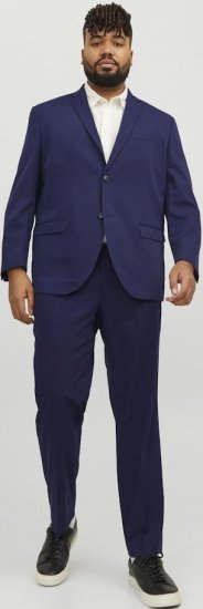  Jack & Jones FRANCO Suit Pants Medieval Blue - Habitter og blazere - Habitter og jakkesæt i store størrelser