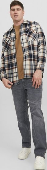 Jack & Jones MIKE ORIGINAL SQ 270 Jeans Black Denim - Jeans og bukser - Herrejeans og bukser i store størrelser W40-W70