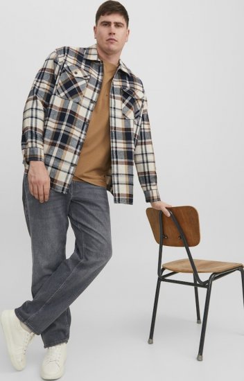 Jack & Jones MIKE ORIGINAL SQ 270 Jeans Black Denim - Jeans og bukser - Herrejeans og bukser i store størrelser W40-W70