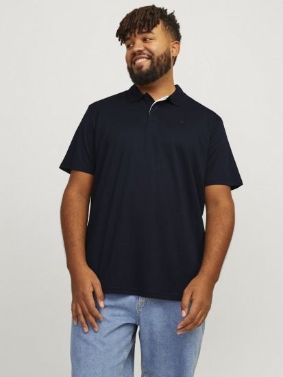 Jack & Jones Rodney Polo Shirt Night Sky - Polotrøjer - Polotrøjer 2XL-8XL