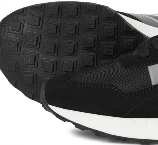 Jack & Jones Boston Combo Sneakers Black - Herresko 40-52 - 