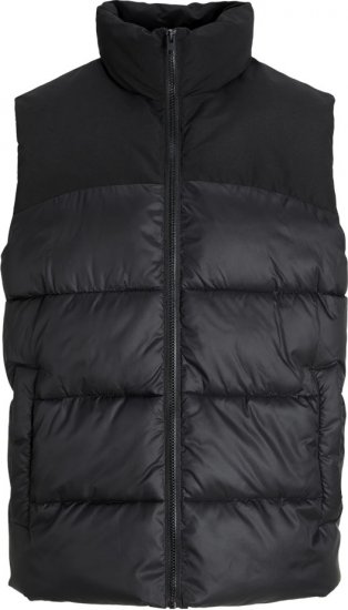 Jack & Jones MOON Bodywarmer Black - Jakker - Jakker i store størrelser, 2XL- 12XL