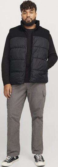 Jack & Jones MOON Bodywarmer Black - Jakker - Jakker i store størrelser, 2XL- 12XL