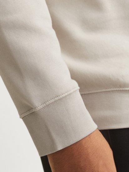 Jack & Jones LEGACY 2 Color Hoodie Beige - Trøjer og hættetrøjer - Trøjer og Hættetrøjer i store størrelser - 2XL-14XL