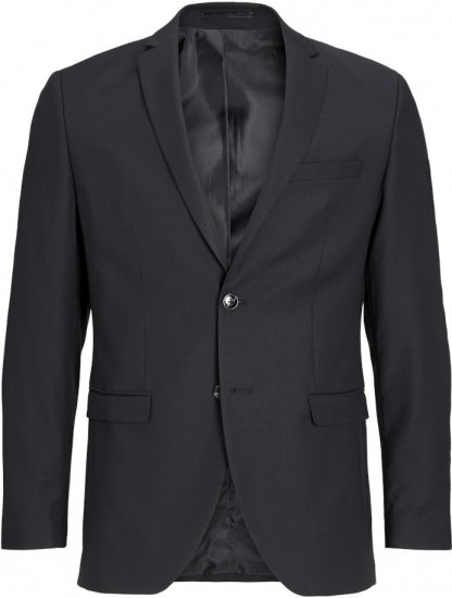 Jack & Jones SOLARIS Blazer Black - Habitter og blazere - Habitter og jakkesæt i store størrelser