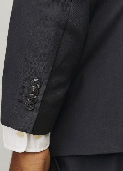 Jack & Jones SOLARIS Blazer Black - Habitter og blazere - Habitter og jakkesæt i store størrelser