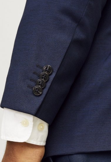 Jack & Jones SOLARIS Blazer Dark Navy - Habitter og blazere - Habitter og jakkesæt i store størrelser
