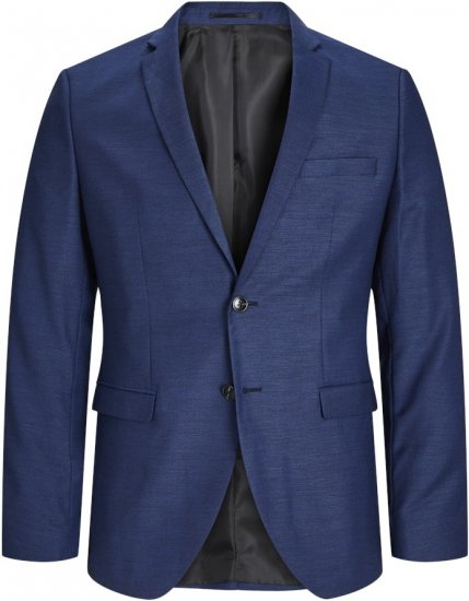 Jack & Jones SOLARIS Blazer Medieval Blue - Habitter og blazere - Habitter og jakkesæt i store størrelser