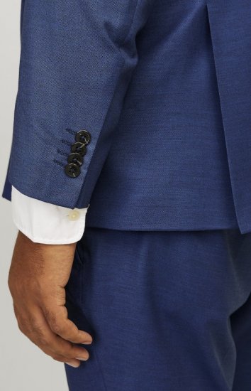 Jack & Jones SOLARIS Blazer Medieval Blue - Habitter og blazere - Habitter og jakkesæt i store størrelser