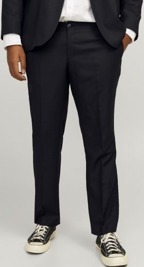 Jack & Jones SOLARIS Trousers Black - Habitter og blazere - Habitter og jakkesæt i store størrelser