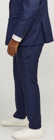 Jack & Jones SOLARIS Trousers Dark Navy - Habitter og blazere - Habitter og jakkesæt i store størrelser