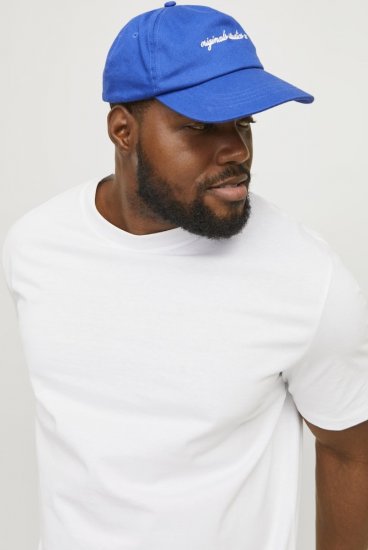 Jack & Jones BRADLEY T-Shirt White - T-shirts - T-shirts i store størrelser - 2XL-14XL