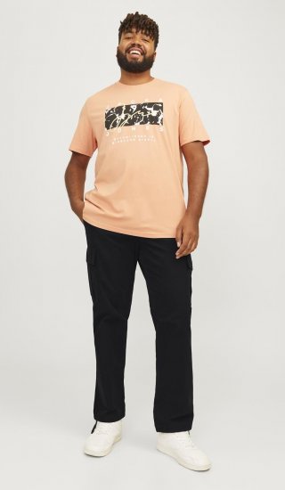 Jack & Jones JPSTKANE JJBARKLEY Cargopants Black - Jeans og bukser - Herrejeans og bukser i store størrelser W40-W70