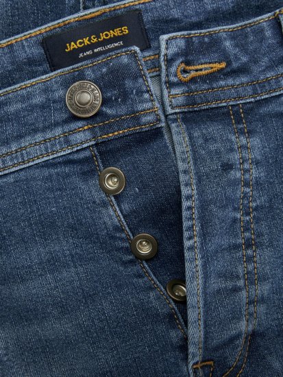 Jack & Jones JJIGLENN JJORIGINAL SQ 013 Jeans Blue Denim - Jeans og bukser - Herrejeans og bukser i store størrelser W40-W70
