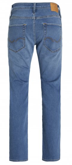 Jack & Jones JJIMIKE JJICON I.K. SQ 027 Jeans Blue Denim - Jeans og bukser - Herrejeans og bukser i store størrelser W40-W70