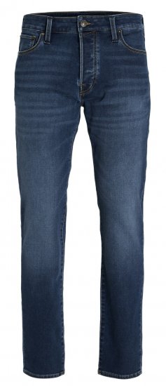 Jack & Jones JJIMIKE JJICON I.K. SQ 026 Jeans Blue Denim - Jeans og bukser - Herrejeans og bukser i store størrelser W40-W70