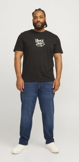 Jack & Jones JJIMIKE JJICON I.K. SQ 026 Jeans Blue Denim - Jeans og bukser - Herrejeans og bukser i store størrelser W40-W70