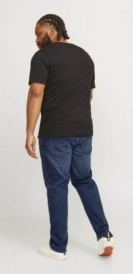 Jack & Jones JJIMIKE JJICON I.K. SQ 026 Jeans Blue Denim - Jeans og bukser - Herrejeans og bukser i store størrelser W40-W70