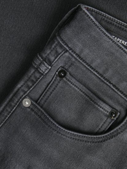 Jack & Jones JJIMIKE JJICON I.K. SQ 028 Jeans Black Denim - Jeans og bukser - Herrejeans og bukser i store størrelser W40-W70