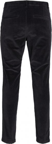 Jack & Jones MARCO Corduroy Chinos Pants Black - Jeans og bukser - Herrejeans og bukser i store størrelser W40-W70