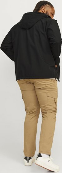 Jack & Jones JJTAYLOR Softshell Jacket Black - Jakker - Jakker i store størrelser, 2XL- 12XL