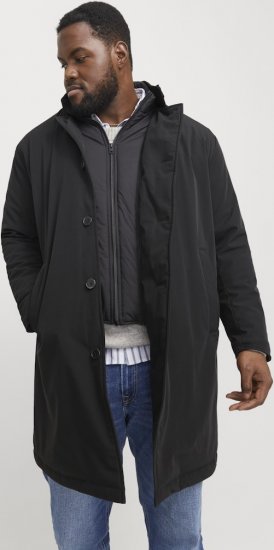Jack & Jones REMY Windproof Water-resistant Softshell Jacket Black - Jakker - Jakker i store størrelser, 2XL- 12XL
