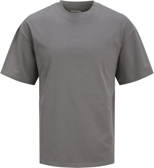  Jack & Jones BRADLEY T-Shirt Grey - T-shirts - T-shirts i store størrelser - 2XL-14XL