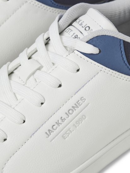 Jack & Jones Jordan Sneakers Bright White/NAVY BLAZER - Herresko 40-52 - 