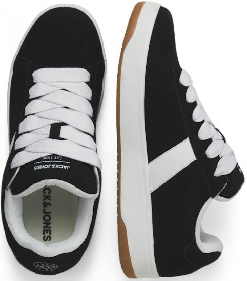 Jack & Jones Miles SYN Suede Sneakers Black - Herresko 40-52 - 