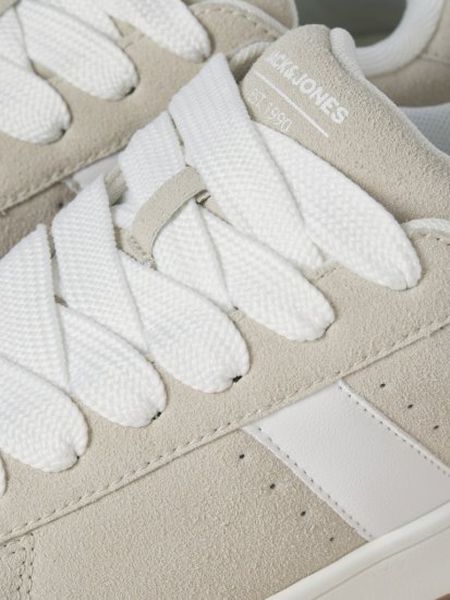 Jack & Jones Miles SYN Suede Sneakers Beige - Herresko 40-52 - 