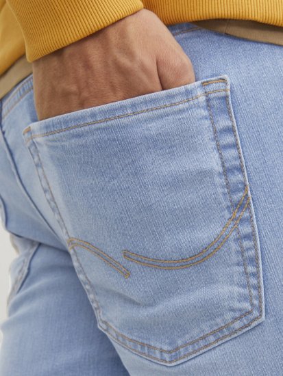 Jack & Jones Glenn Original SQ 330 Jeans Blue Denim - Jeans og bukser - Herrejeans og bukser i store størrelser W40-W70