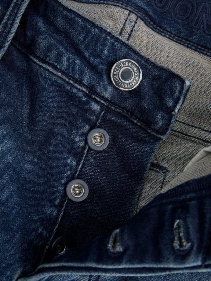 Jack & Jones Glenn Icon SQ 422 Jeans Blue Denim - Jeans og bukser - Herrejeans og bukser i store størrelser W40-W70