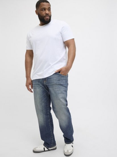 Jack & Jones Mike Fox CB 082 Jeans Blue Denim - Jeans og bukser - Herrejeans og bukser i store størrelser W40-W70