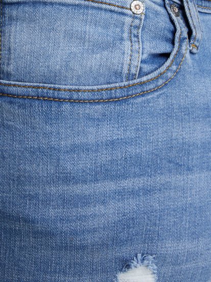 Jack & Jones Liam Jeans Blue Denim - Jeans og bukser - Herrejeans og bukser i store størrelser W40-W70