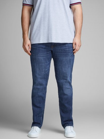 Jack & Jones TIM ORIGINAL CB 814 Jeans Blue Denim - Jeans og bukser - Herrejeans og bukser i store størrelser W40-W70