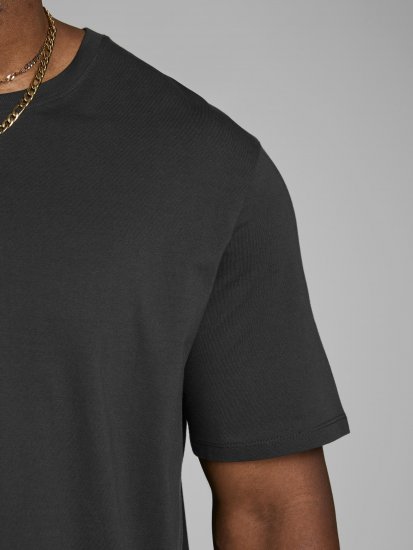 Jack & Jones Organic Basic T-shirt Black - T-shirts - T-shirts i store størrelser - 2XL-14XL