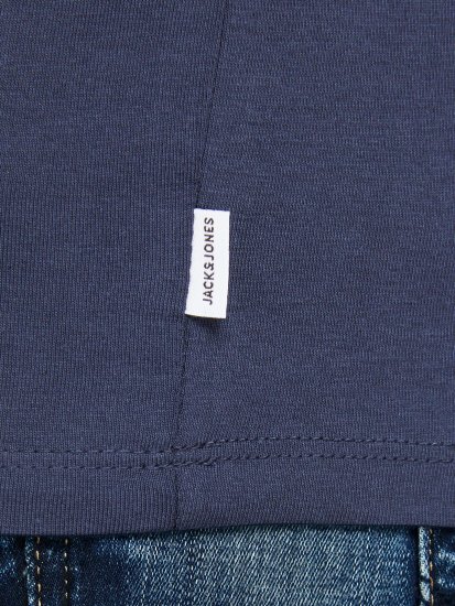 Jack & Jones Organic Basic T-shirt Navy Blazer - T-shirts - T-shirts i store størrelser - 2XL-14XL