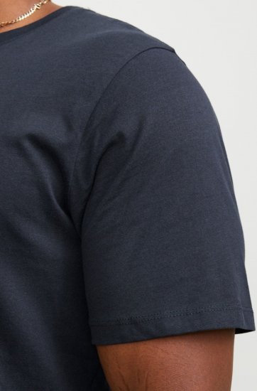 Jack & Jones NOA Crew Neck T-Shirt Navy Blazer - T-shirts - T-shirts i store størrelser - 2XL-14XL