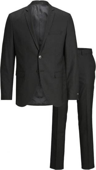 Jack & Jones FRANCO Suit Black - Habitter og blazere - Habitter og jakkesæt i store størrelser