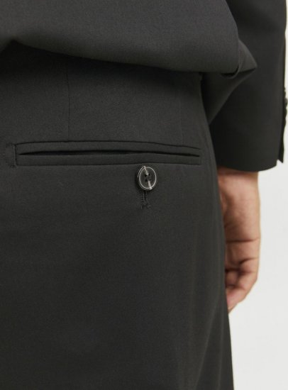 Jack & Jones FRANCO Suit Black - Habitter og blazere - Habitter og jakkesæt i store størrelser