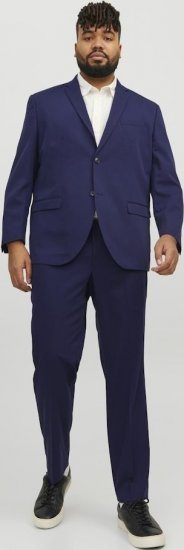 Jack & Jones FRANCO Suit Medieval Blue - Habitter og blazere - Habitter og jakkesæt i store størrelser