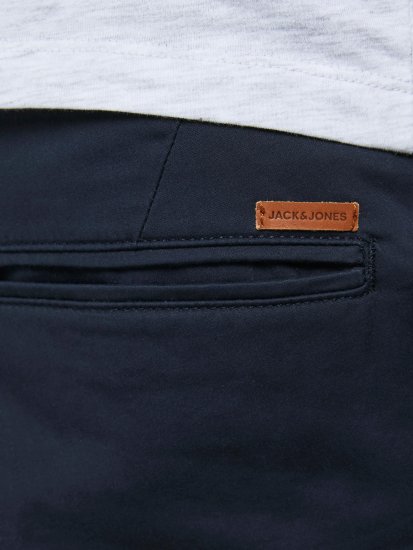 Jack & Jones JPSTBOWIE Chino Shorts Navy Blazer - Shorts - Shorts i store størrelser - W40-W60