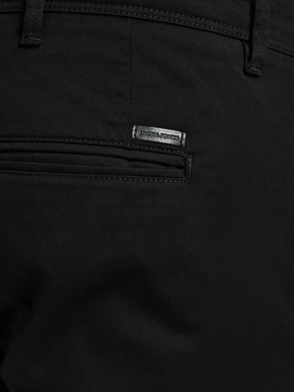 Jack & Jones JPSTBOWIE Chino Shorts Black - Shorts - Shorts i store størrelser - W40-W60