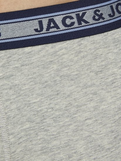 Jack & Jones OLIVER Trunks 5-Pack Dark Grey Melange - Undertøj og badetøj - Badetøj og Undertøj i store størrelser 