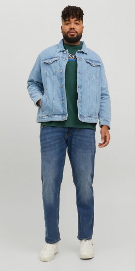 Jack & Jones JJIJEAN Denim jacket Blue Denim - Jakker - Jakker i store størrelser, 2XL- 12XL