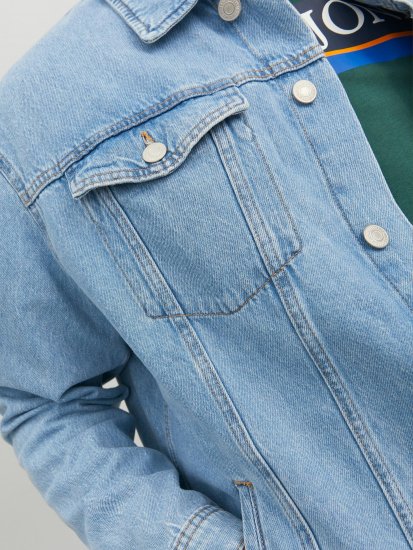 Jack & Jones JJIJEAN Denim jacket Blue Denim - Jakker - Jakker i store størrelser, 2XL- 12XL