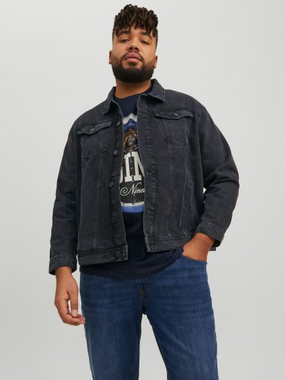 Jack & Jones JJIJEAN Denim Jacket Black Denim - Jakker - Jakker i store størrelser, 2XL- 12XL
