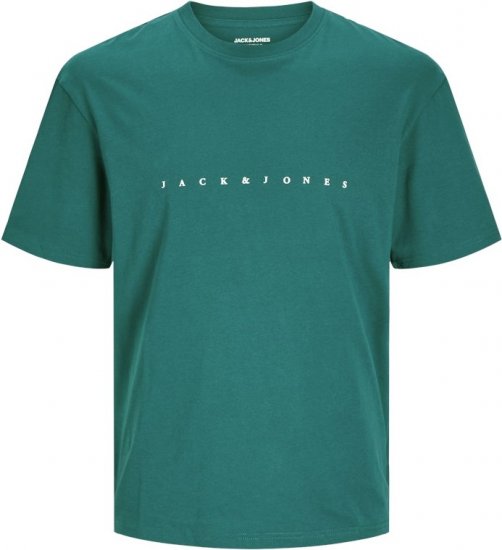 Jack & Jones STAR T-Shirt Deep Teal - T-shirts - T-shirts i store størrelser - 2XL-14XL